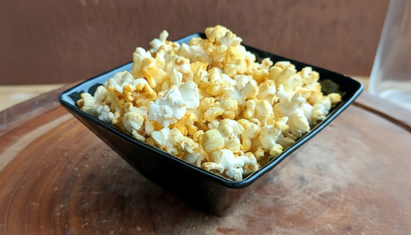 Figura 09 - Pipoca com Açafrão-da-terra