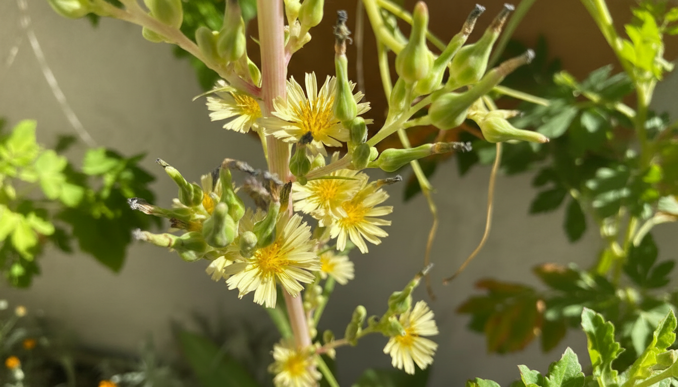 Figura 05 - Flor do Almeirão-roxo