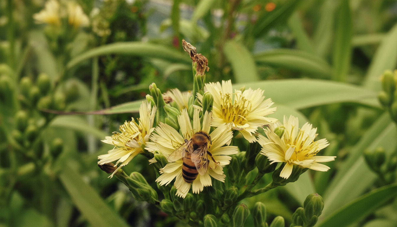 Figura 06 - Flor do Almeirão-roxo