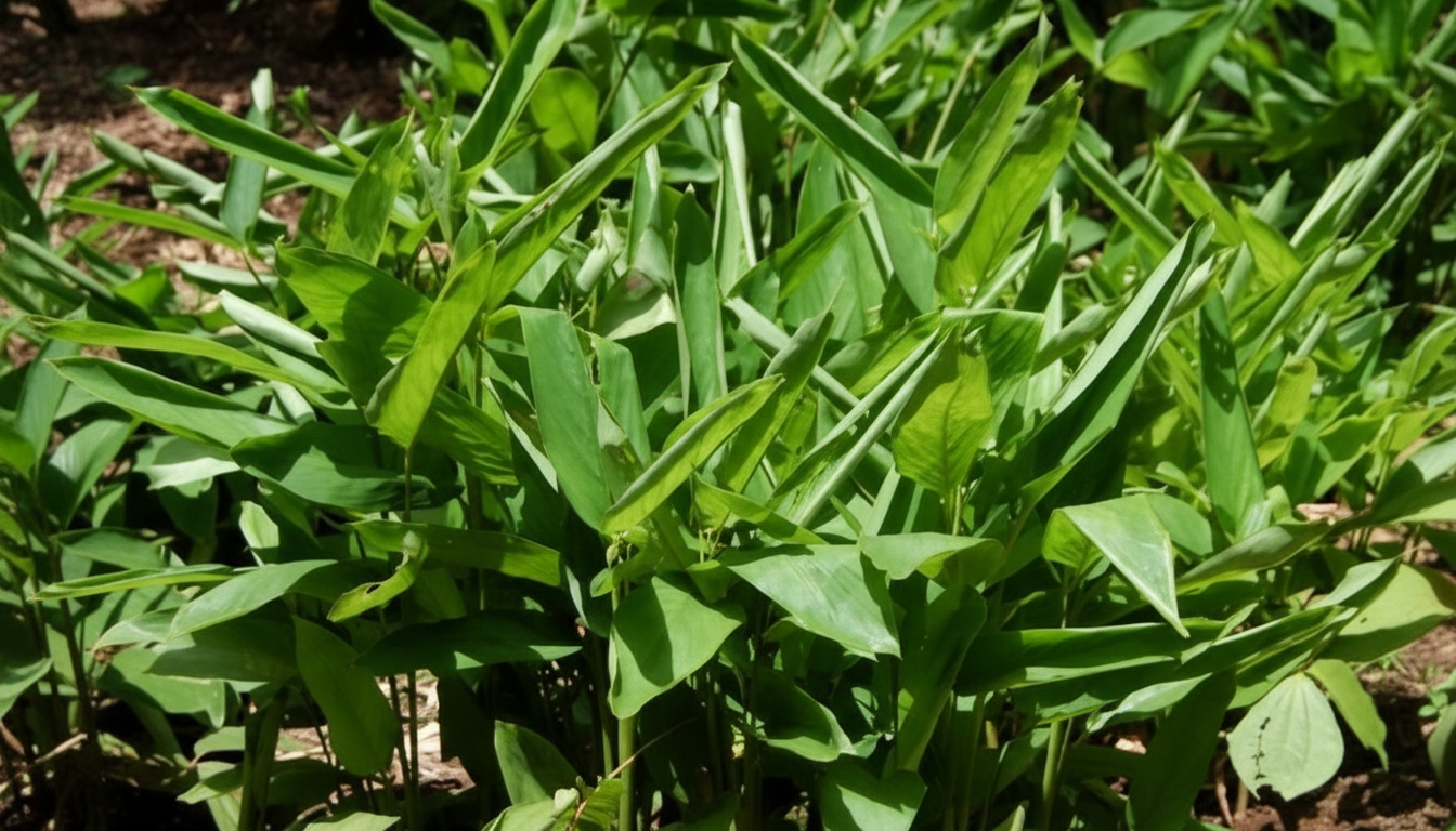 Figura 03 - Folha da Araruta