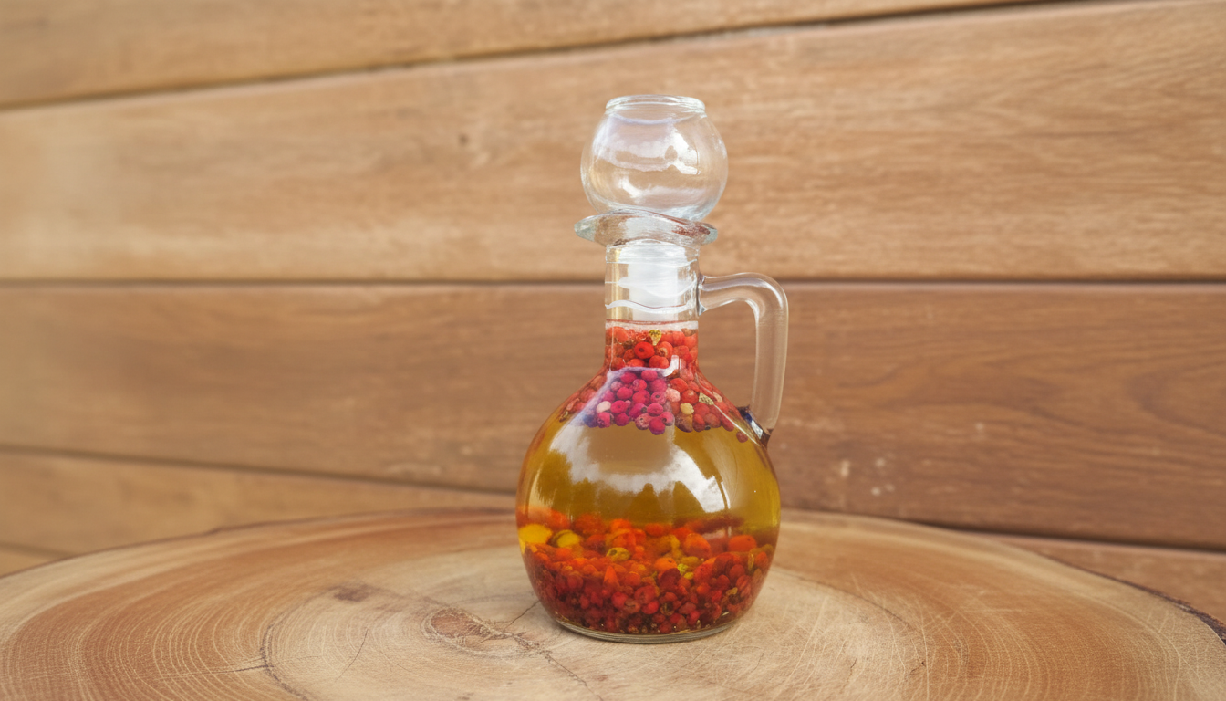 Figura 10 - Azeite aromatizado de Aroeira