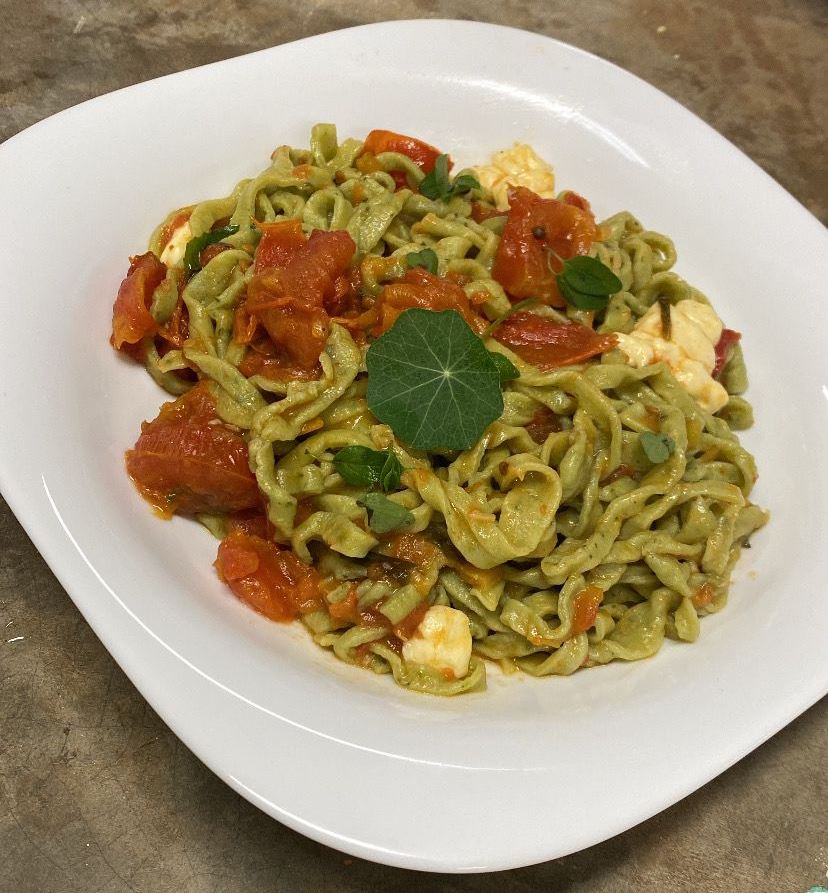 Figura 10 - Massa fresca com Ora-pro-nóbis