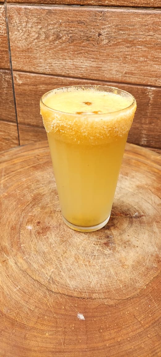 Figura 10 - Mocktail de Calabura com Maracujá e Hortelã