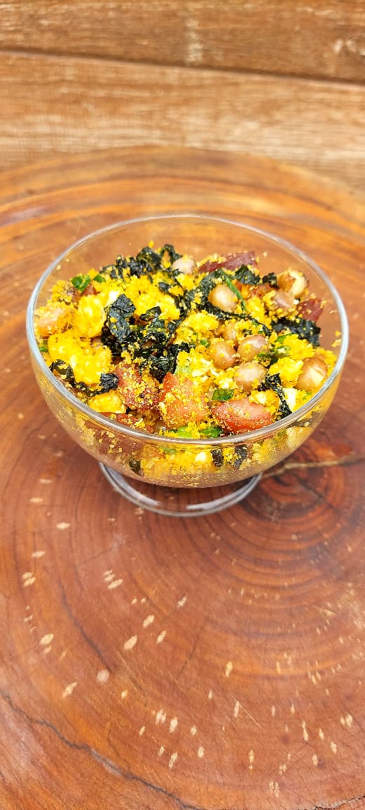 Figura 11 - Feijão Tropeiro com Feijão-guandu e Chaya